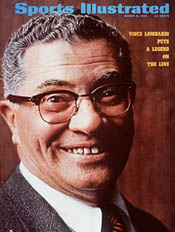 Vince Lombardi Sports Illustrated Cover